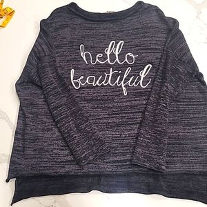 Hello Beautiful Sweater